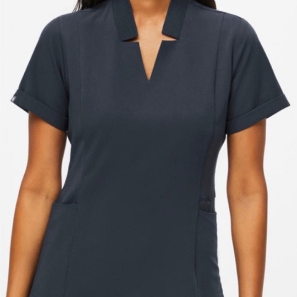 Figs Dark Harbor Inala Scrub Top